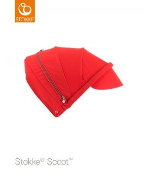 Капюшон для коляски  Scoot, цвет: красный Stokke
