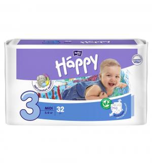 Подгузники  Baby Happy Midi 3 (5-9 кг) 32 шт. Bella