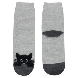 Носки  Коты, цвет: серый Mark Formelle