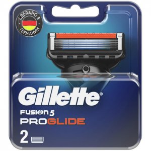 Сменные кассеты с точным триммером Fusion 5 ProGlide 2 шт. Gillette