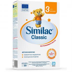Детское молочко  Classic 3 с 12 месяцев, 300 г Similac