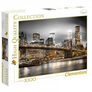 Пазл Классика Нью-Йорк Огни большого города (1000 элементов) Clementoni