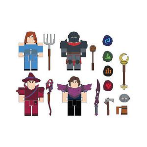 Набор фигурок  Roblox Vesteria: Dark Forest, 4 шт с аксессуарами Jazwares. Цвет: разноцветный