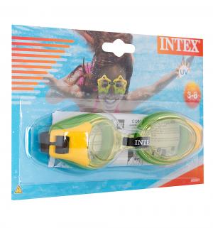 Очки для плавания  Юниор Желто-зеленый Intex
