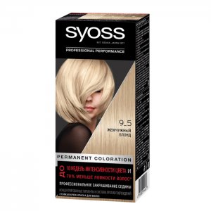 Крем-краска для волос 9-5 Жемчужный Блонд Syoss