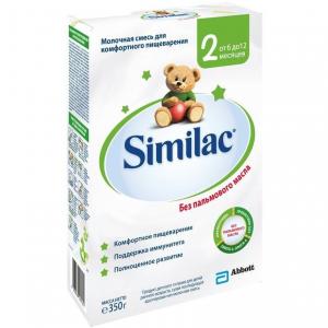 Молочная смесь  2 6-12 месяцев, 350 г Similac
