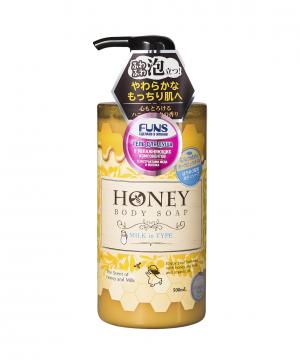 Гель для душа увлажняющий с экстрактом меда и молока Honey milk, 500 мл Roland