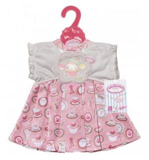 Одежда для куклы  Платье розовое Baby Annabell