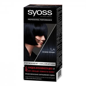 Крем-краска для волос Color 1-4 Иссиня-черный Syoss
