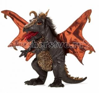 Мягкая игрушка  Черный дракон 61 см Folkmanis