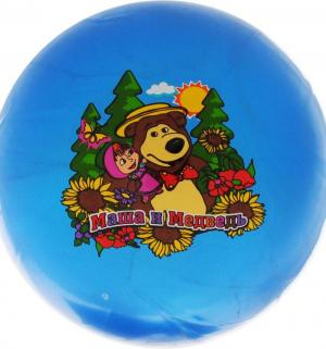 Мяч  Маша и Медведь цвет: синий 23 см Играем Вместе