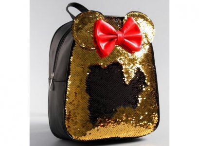 Рюкзак с пайетками Минни Маус 27х23 см Disney