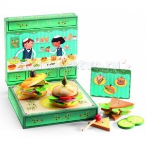 Деревянная игрушка  Сэндвичи от Эмиля и Олив Djeco