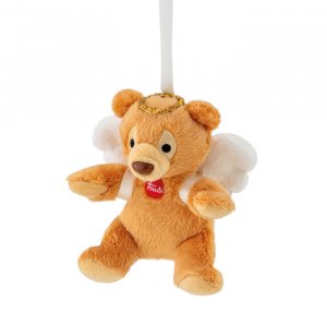 Мягкая игрушка  Медвежонок-ангел со съемными крыльями 7x8x6 см Trudi