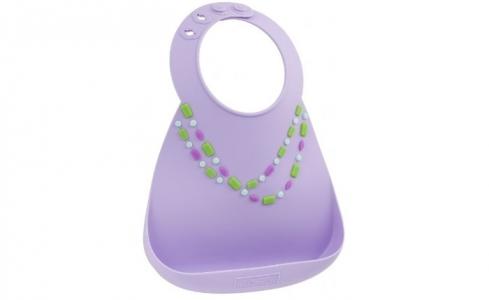 Нагрудник  Baby Bib Lilac Jewels Make my day