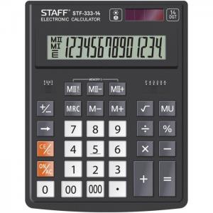 Plus Калькулятор настольный STF-333-14 Staff