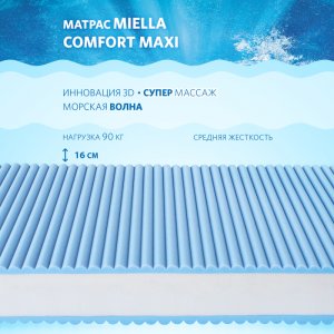 Матрас  Comfort Maxi 200x190x16 Miella