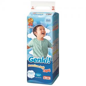 Подгузники Genki (12-17 кг) 44 шт. Nepia