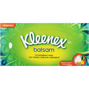 Салфетки  Balsam, 72 штуки Kleenex