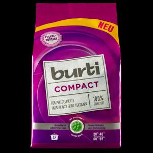 Стиральный порошок  для цветного и тонкого белья Compact, 1.1 кг Burti