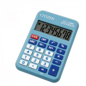 Калькулятор карманный LC-110NR 8 разрядов Citizen