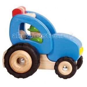 Деревянная игрушка  Машинка Трактор Goki