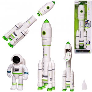 Игровой набор Покорители космоса: Космическая ракета с эффектом пара Junfa