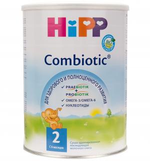 Молочная смесь  Combiotik 2 с 6 месяцев, 800 г Hipp