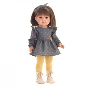 Кукла девочка Белла в синем 45 см Munecas Antonio Juan