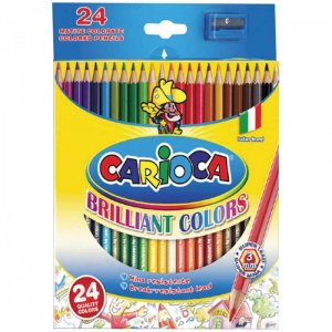 Карандаши 24 цвета Carioca