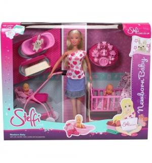 Игровой набор  Штеффи с новорожденным Steffi
