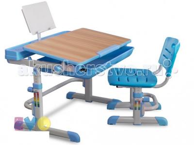 Комплект мебели: столик и стульчик EVO-04 XL (столешница клен) Mealux
