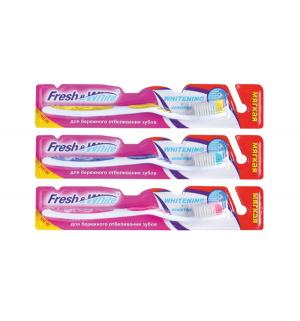 Зубная щетка  Whitening&Sensitive мягкая, цвет: фиолетовый Fresh&White