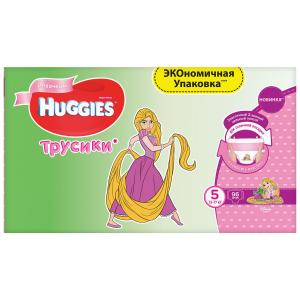Трусики-подгузники  для девочек (13-17 кг) 96 шт. Huggies