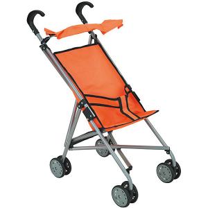 Коляска-трость для кукол Buggy Boom, оранжевая Melobo. Цвет: оранжевый