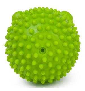 Массажный мяч  Мишка зеленый 8 см Яигрушка