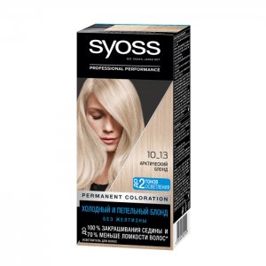 Крем-краска для волос 10-13 Арктический блонд Syoss