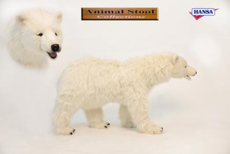 Мягкая игрушка  Полярный медведь 110 см Hansa