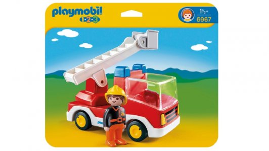 Игровой набор Пожарная машина с лестницей Playmobil
