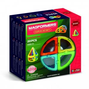 Конструктор  Магнитный Curve (20 деталей) Magformers