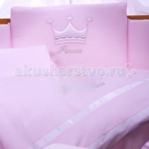Комплект в кроватку  Princess (6 предметов) Tuttolina