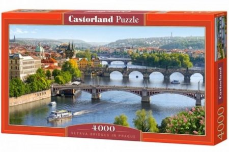 Пазлы Река Влтава Прага (4000 элементов) Castorland