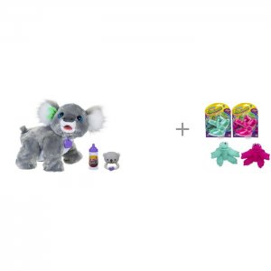 Интерактивная игрушка  Коала Кристи и 1 Toy Супер Стрейчеры Липнивец 11 см FurReal Friends