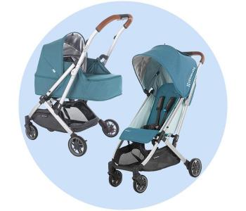 Прогулочная коляска  Minu 2018 с люлькой для новорожденного UPPAbaby
