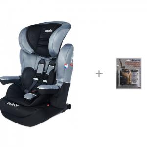 Автокресло  Imax Sp Lx Isofix с защитой спинки сиденья от грязных ног ребенка АвтоБра Nania