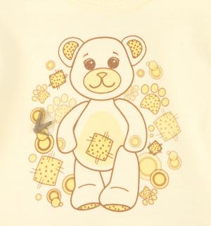Боди , цвет: желтый Три медведя