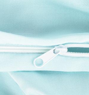 Наволочка Гармония длина по краю 250 см, цвет: голубой Smart-textile