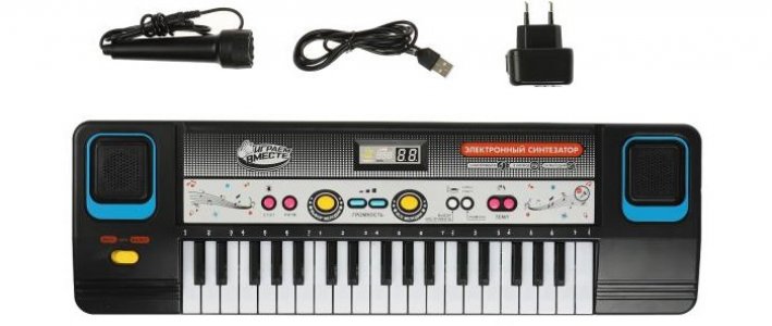 Музыкальный инструмент  Электронный синтезатор 1604M356-R Играем вместе