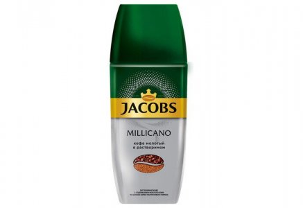Кофе молотый в растворимом Millicano 160 г Jacobs