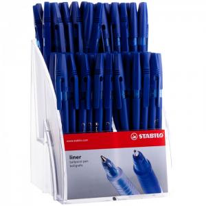 Дисплей шариковых ручек Liner 808 0.7 мм 80 шт. Stabilo